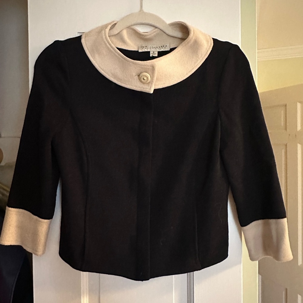 St. John Zip Blazer - Size 2